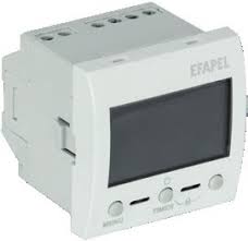 Thermostat Multifonctionnel 2 Modules - QUADRO 45 CLANC MAT EFAPEL