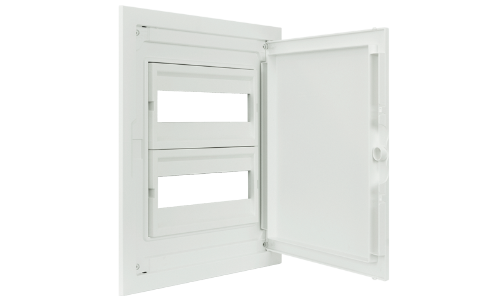 Intérieur et Porte pour Tableau de Distribution de Bas Perfil - 24 MODULES EFAPEL 62024 2JB
