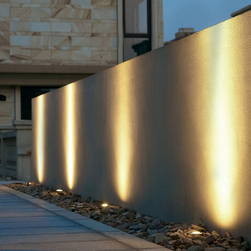 Lucande luminaire encastré dans le sol Ava, Ø 12 cm, rond, IP67, GU10