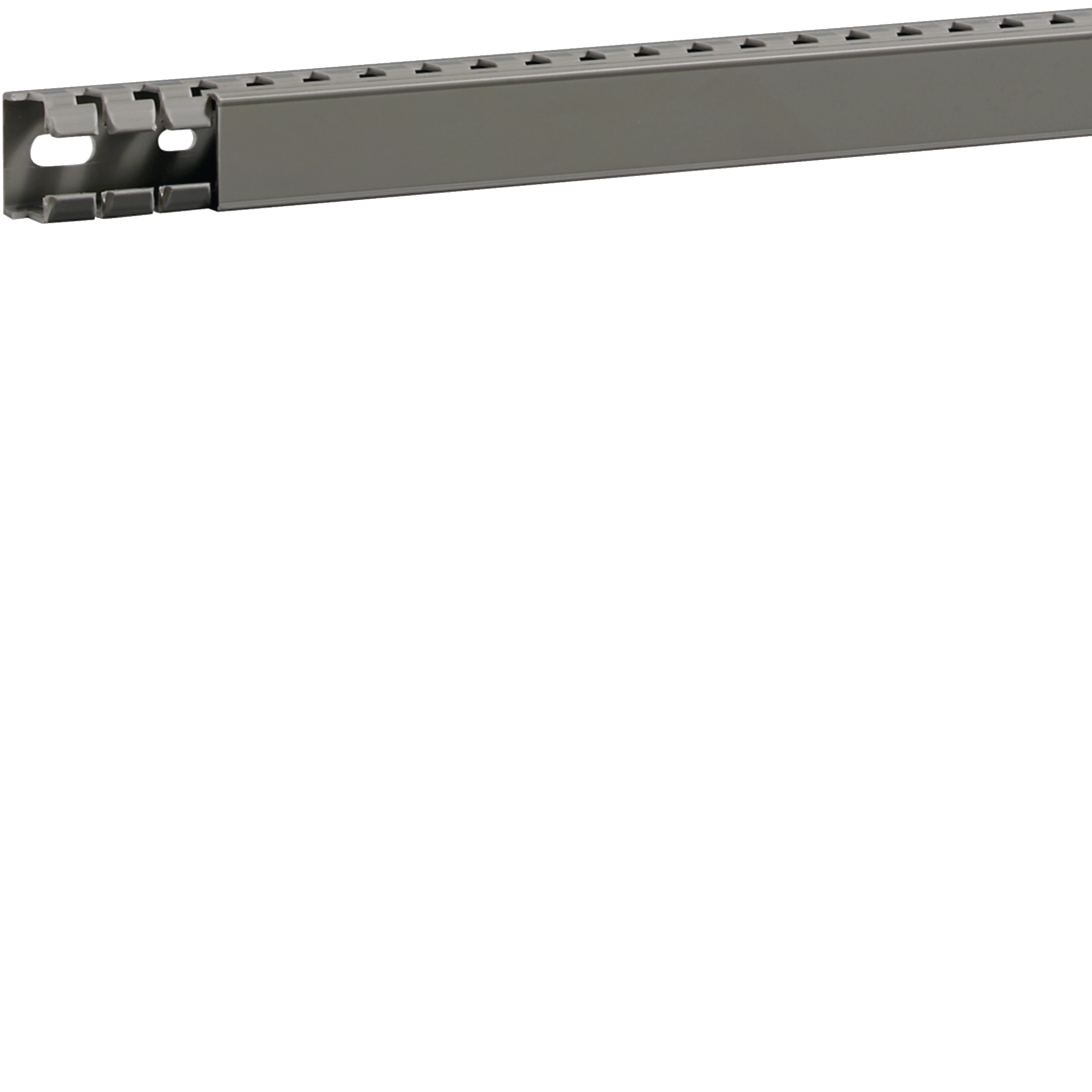 Goulotte de câblage BA7A 25x25mm PVC gris pierre HAGER BA7A25025