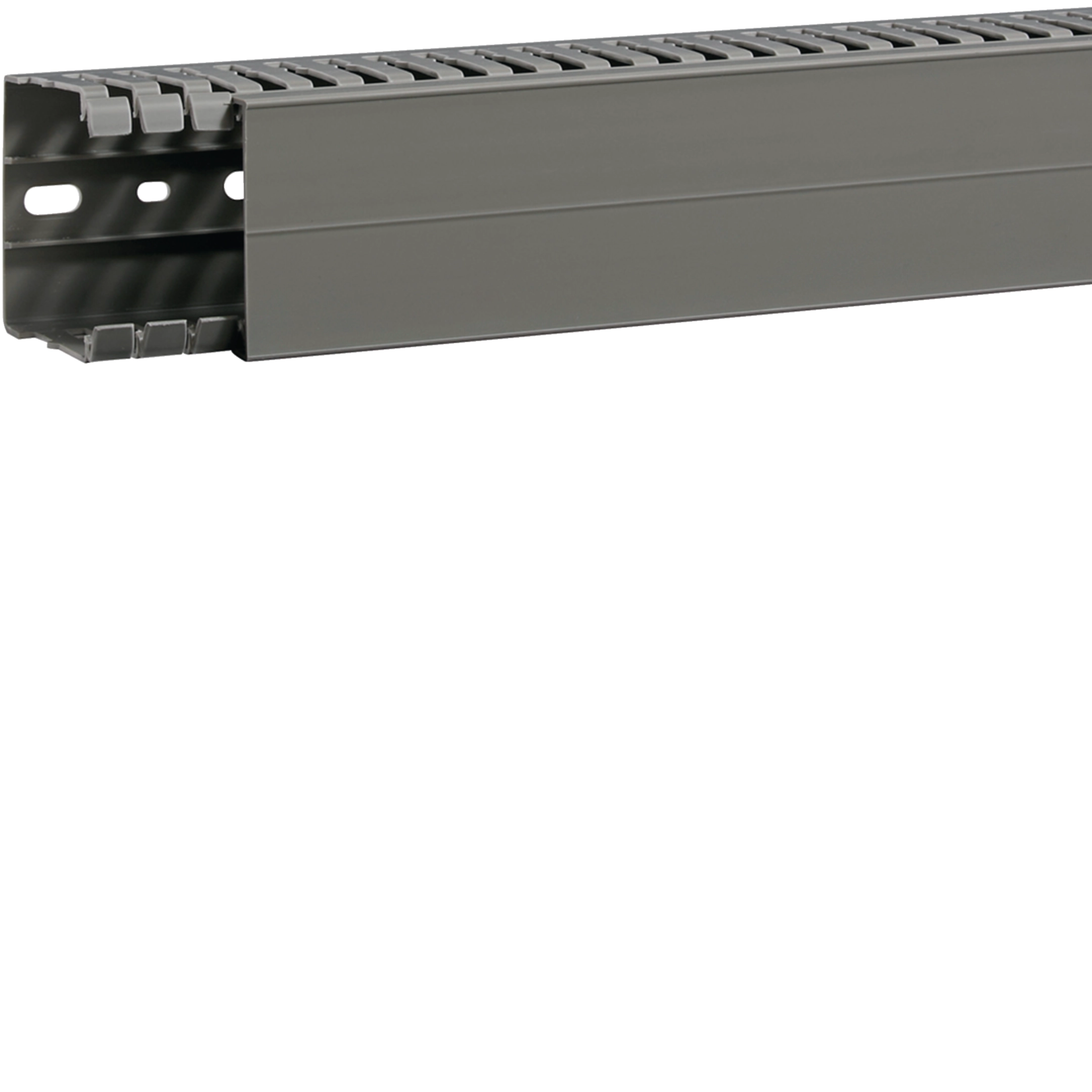 Goulotte de câblage BA7A 60x60mm PVC gris pierre HAGER BA7A60060