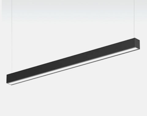 LYNX luminaire linéaire LED noir 40W 120mm