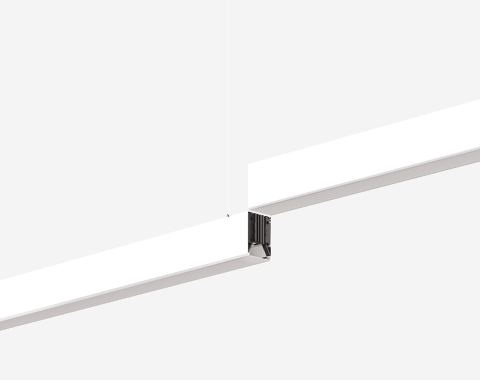 Suspension LYNX EVO 1500mm 45W opale blanc