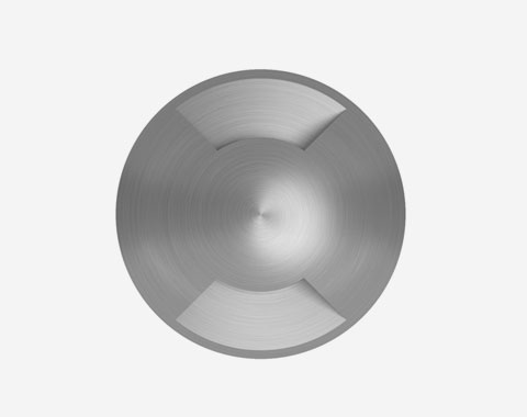 Luminaire encastré sol AISI D90 GU10 Max.35W IP67