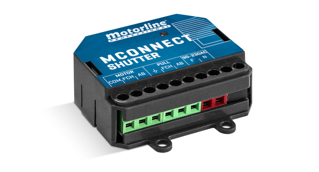 MCONNECT SHUTTER Motorline 