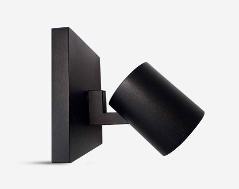 Applique murale 7W NATAN GU10 noir