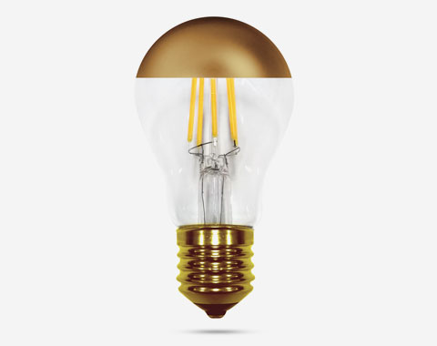 Lampe LED A60 E27 Golden 4W