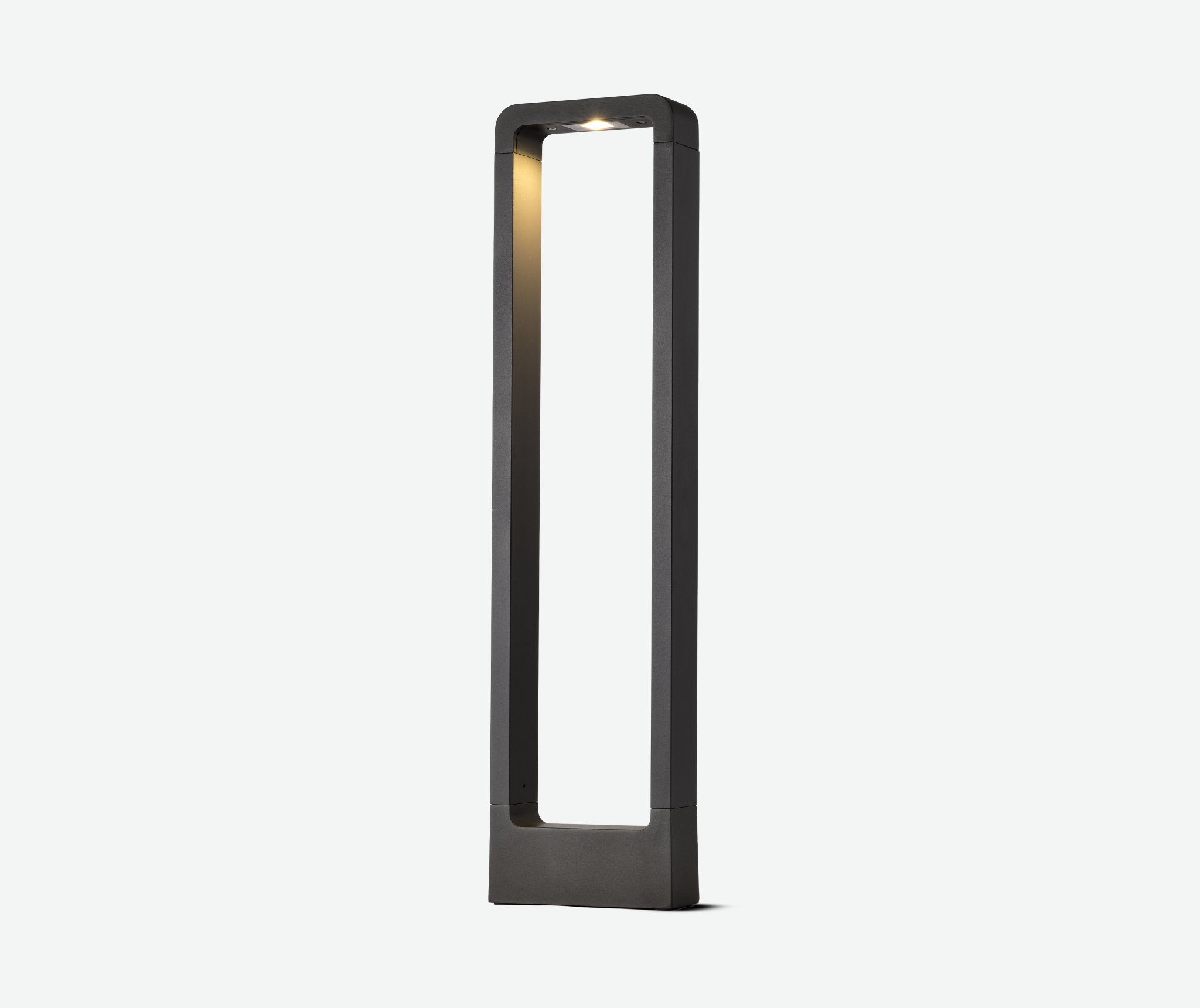 Borne lumineuse extérieure SLOT 7W 3000K noire