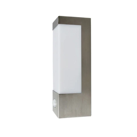 Applique d'extérieur LED Lindby Severina, 25cm, capteur, acier 2