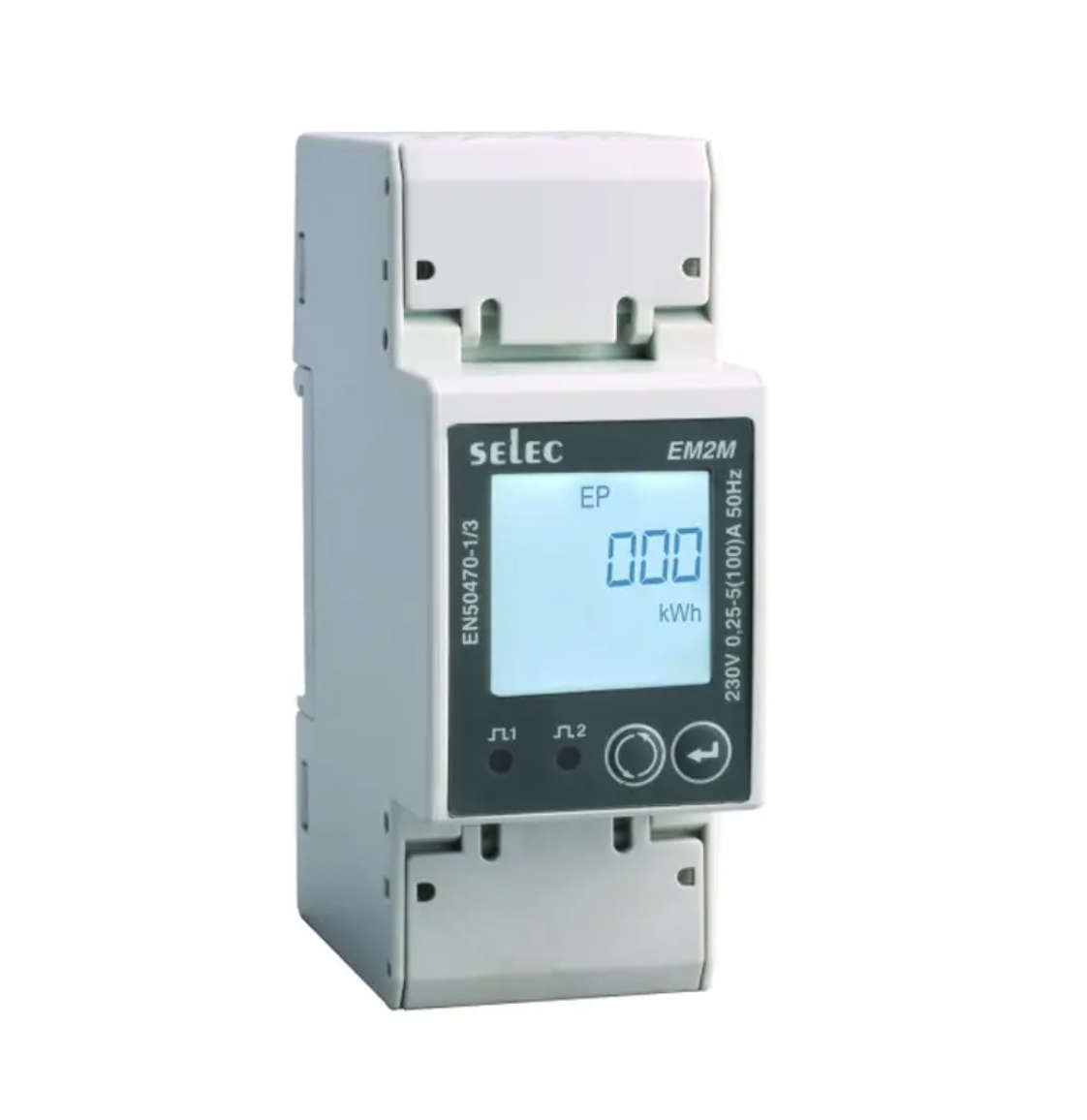 Compteurs d'énergie Selec EM2M-1P-C-100A-MID-RoHS (111387)