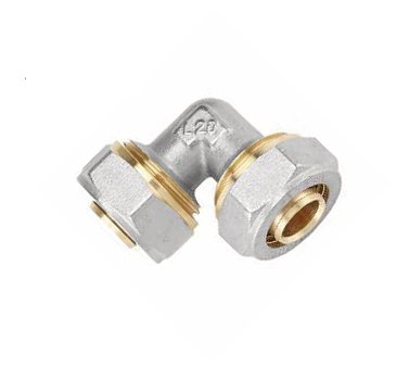 RACCORD COUDE EGAL Ø16 à Ø32 multicouche à compression VISSEN