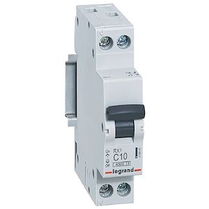 Disjoncteur RX³ 1P+N C10 4500A Legrand 419947
