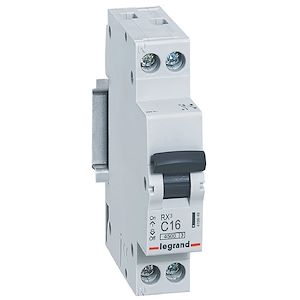 Disjoncteur RX³ 1P+N C16 4500A Legrand 419949