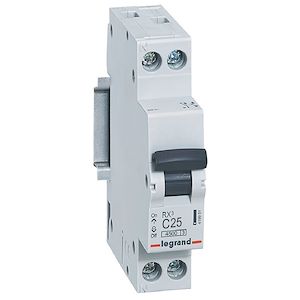 Disjoncteur RX³ 1P+N C25 4500A Legrand 419951