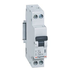Disjoncteur RX³ 1P+N C6 4500A Legrand 419946