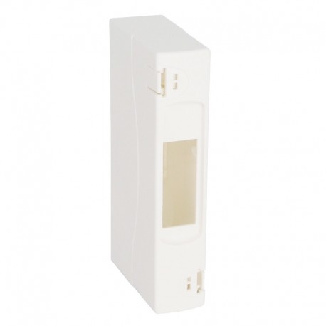 Coffret cache-bornes - 1 module - blanc RAL 9010 - Réf : 001301