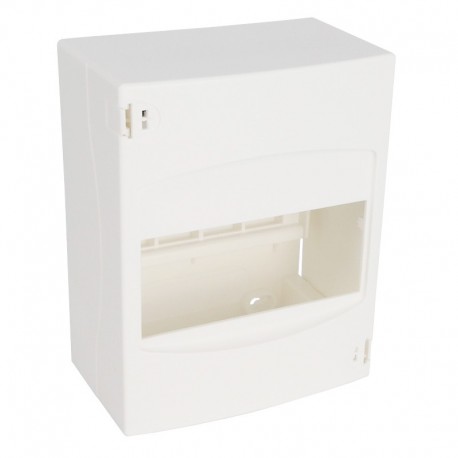 Coffret cache-bornes - 6 modules - blanc RAL 9010