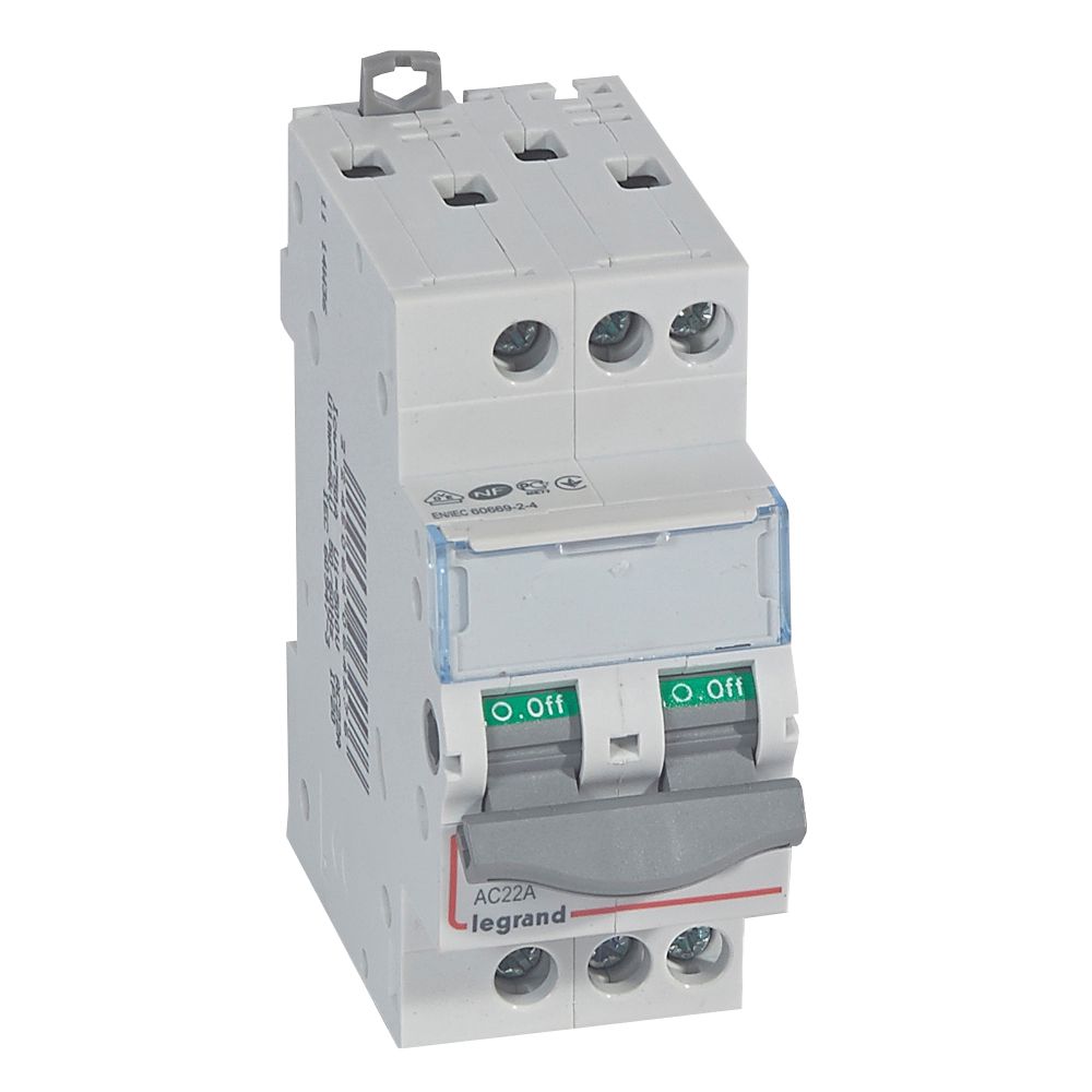 Interrupteur-sectionneur DX³ 3P 20A - 406457