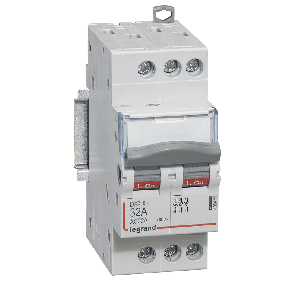 Interrupteur-sectionneur DX³ 3P 32A - 406459