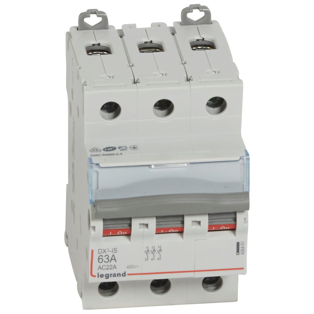 Interrupteur-sectionneur DX³ 3P 63A - 406461