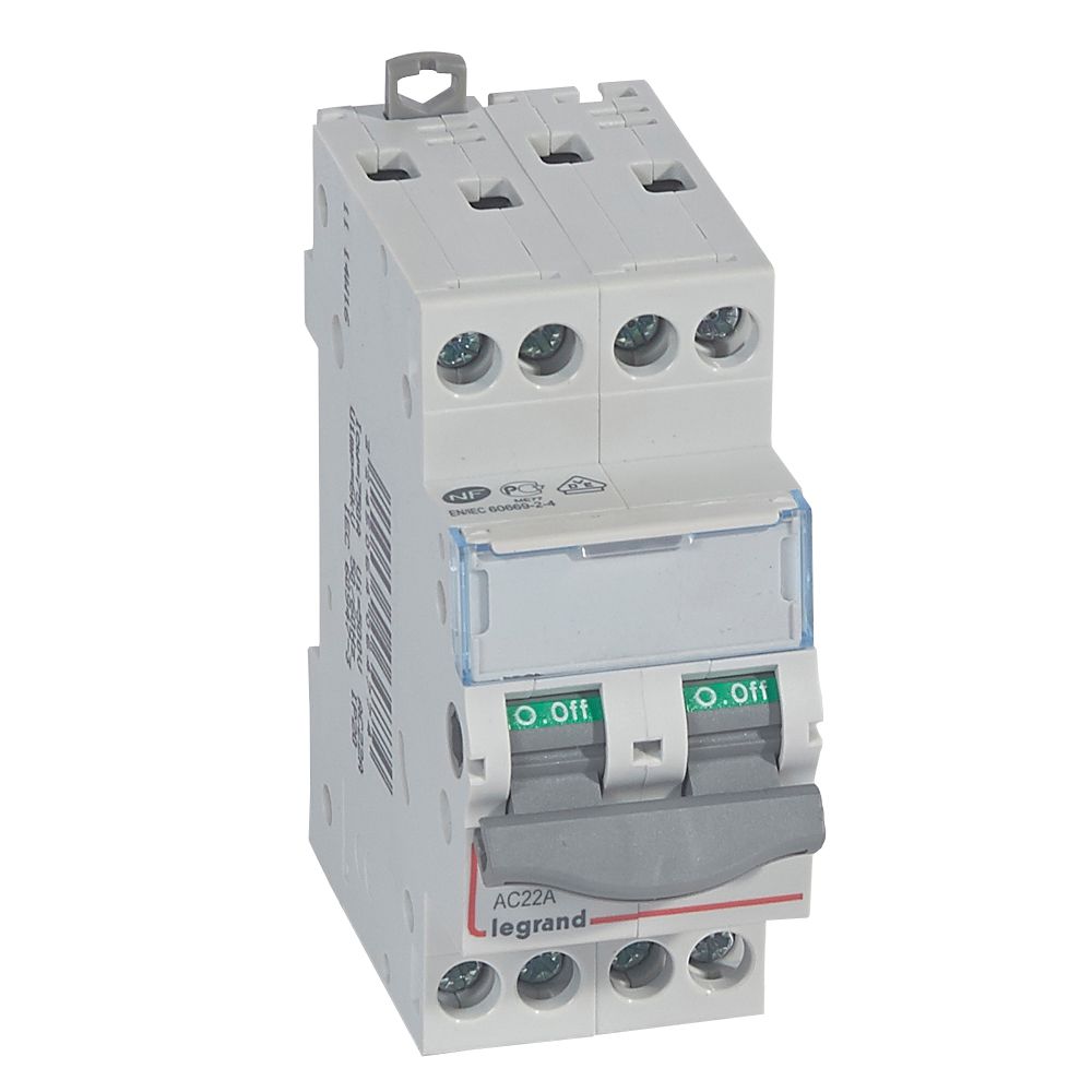 Interrupteur-sectionneur DX³ 4P 20A - 406477
