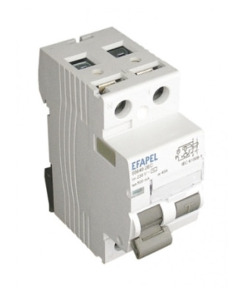 Interruptor Diferencial 2P - 300MA -AC - 40A EFAPEL 55640 2DC