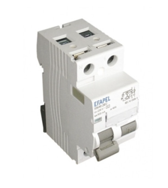 Interruptor Diferencial 2P - 30MA - AC - 63A EFAPEL 55663 2BC