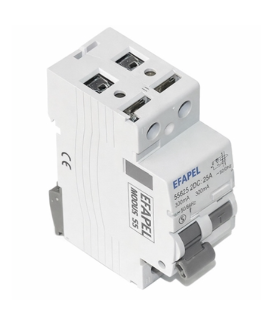 Interruptor Diferencial 2P - 300MA - B - 40A EFAPEL 55640 2DB