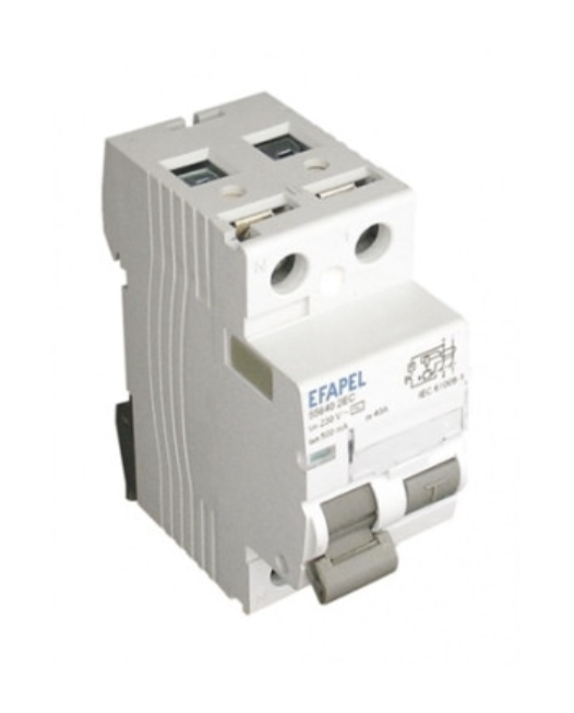 Interruptor Diferencial 2P - 300MA - B - 63A EFAPEL 55663 2DB