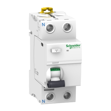 interrupteur différentiel 2P 25A 10mA AC