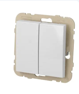 Poussoir double Efapel Logus 90 EFAPEL
