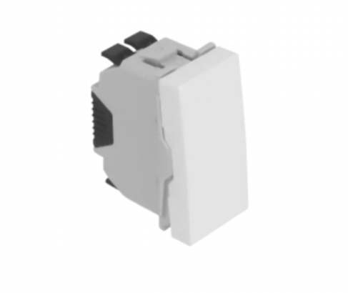 Interrupteur va-et-vient 1 module pour goulotte EFAPEL 45070 SBR