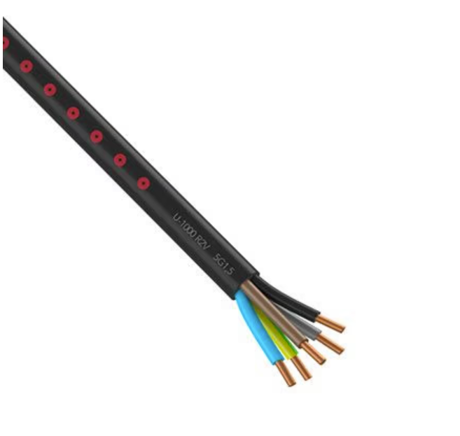 Câble électrique R2V 5G1.5² - 100M
