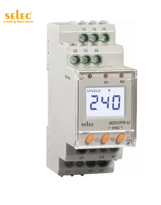 Relais de surveillance de tension Selec 900VPR-BL-U-CE
