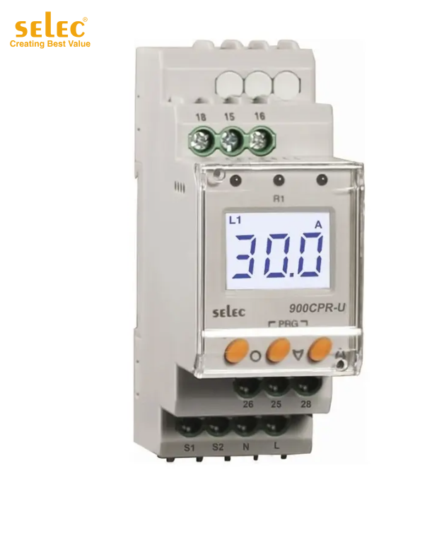 Relais de surveillance de courant Selec 900CPR-1-BL-U-CE