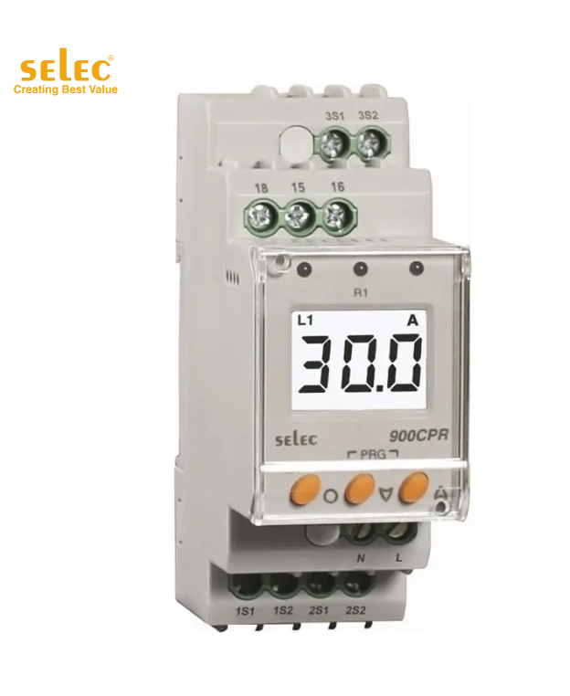 Relais de surveillance de courant Selec 900CPR-3-1-BL-230V-CE