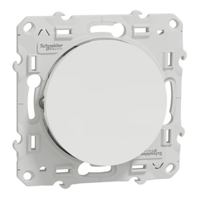 SCHNEIDER Odace interrupteur va et vient blanc