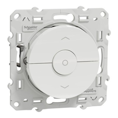 SCHNEIDER Odace interrupteur volets roulants blanc