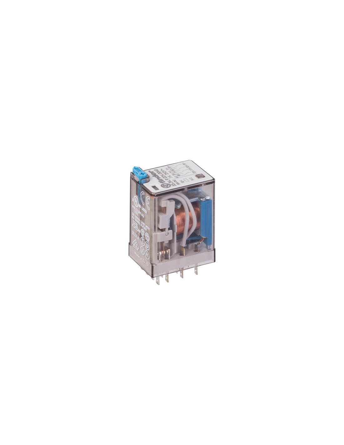 RELAIS EMBROC.24VDC+INDIC MEC FINDER 553490240040
