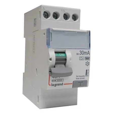 Interrupteur différentiel 2P 40A F 30mA - LEGRAND 411623