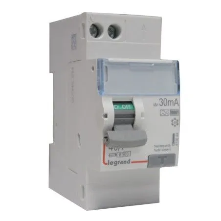 Interrupteur différentiel 2P 40A F 30mA - LEGRAND 411644