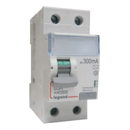 Interrupteur différentiel 2P 63A AC 300mA - LEGRAND 411526