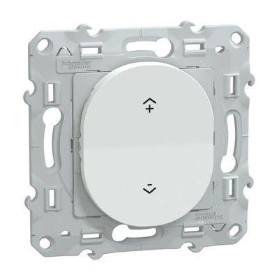 Schneider - Wiser Ovalis - interrupteur centralisé sans fil 2 ou 4 BP - Blanc
