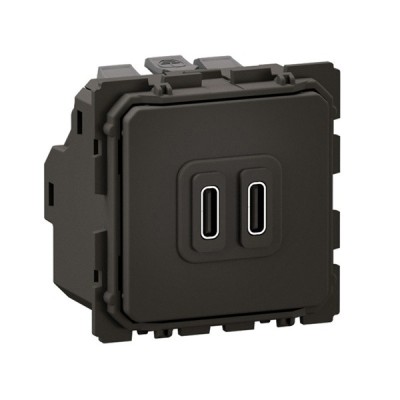 Double prise chargeur USB Type-C Céliane - 20W Power Delivery Charge rapide