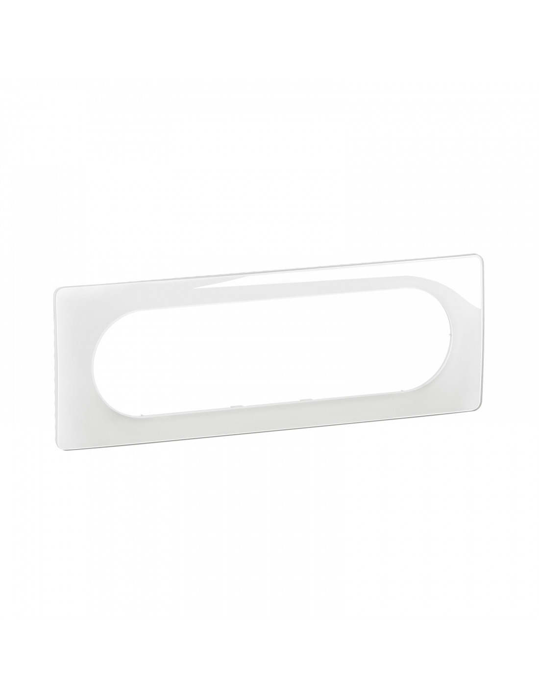 Plaque de finition Céliane Blanc Emaillé - 6/8 modules