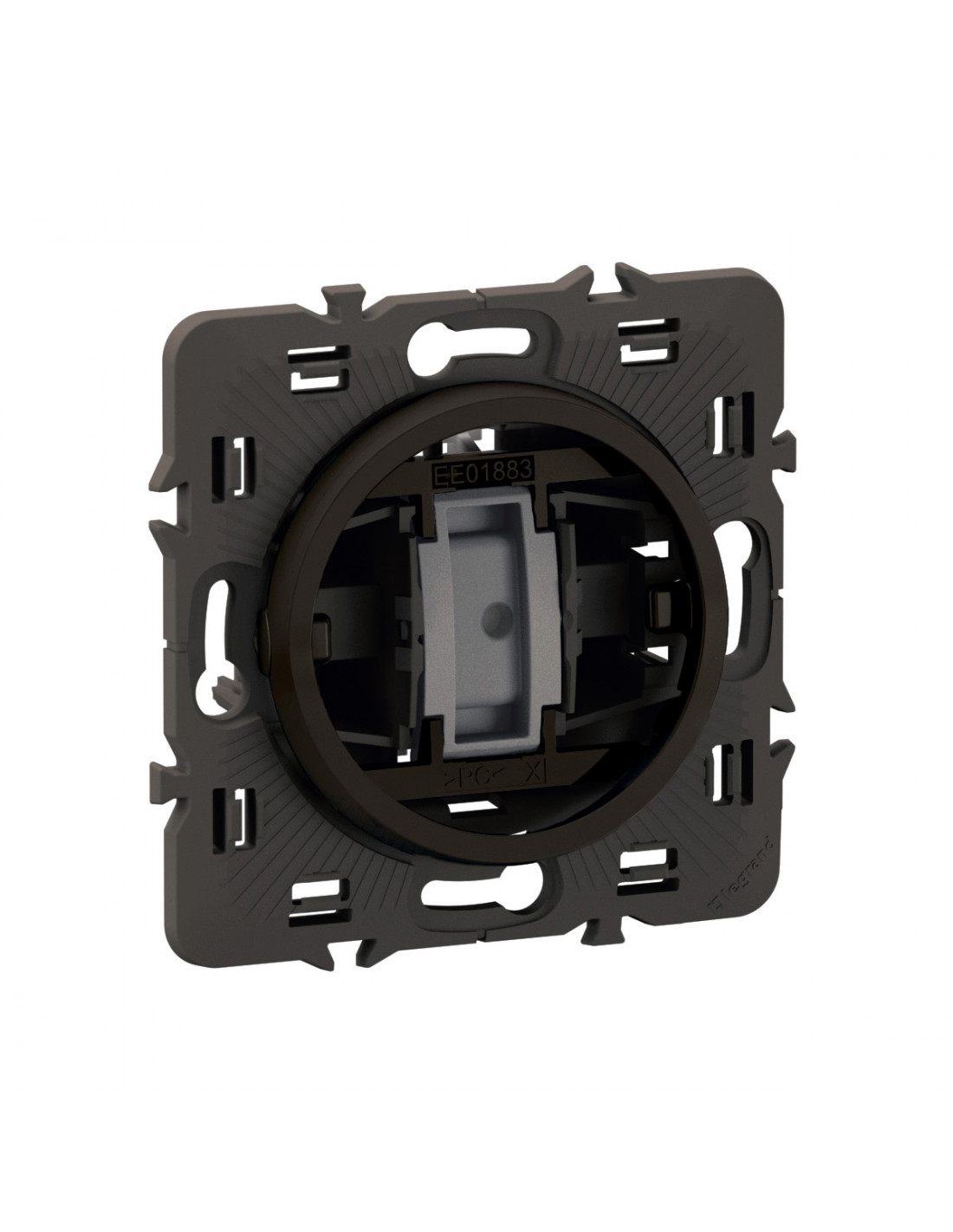 Poussoir inverseur NO-NF doigt anneau Céliane - 6A 250V~