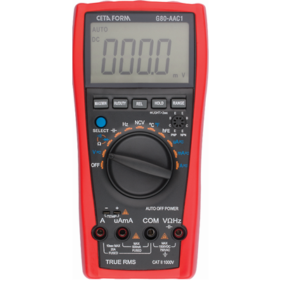 Multimètre Digital AC+DC CetaForm