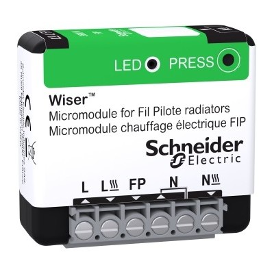 Wiser - micromodule encastré - zigbee - pour pilotage radiateur électrique