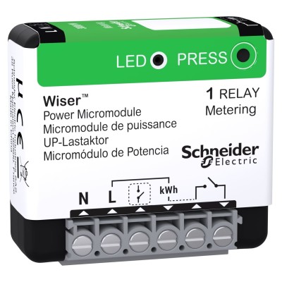 Wiser micromodule encastré - zigbee - pour pilotage ballon eau chaude Schneider
