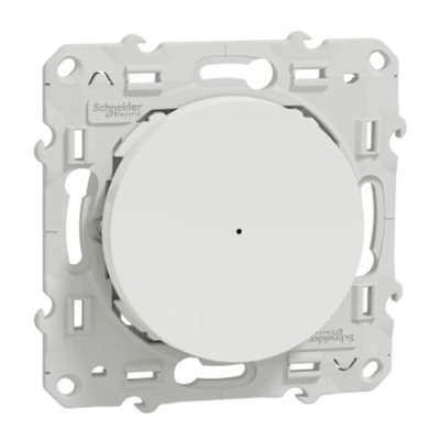 Wiser - Bouton poussoir connecté blanc Schneider S520530W